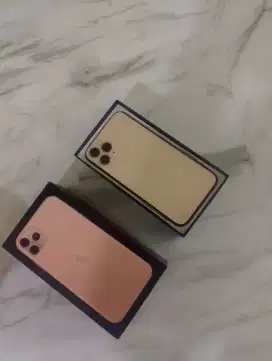 Iphone 11 pro 256gb gold kuning