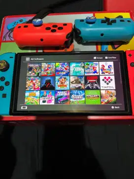 Nintendo switch oled 256  masih baru