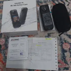 Kamera insta360 X5 kondisi baru diunboxing dan dites saja