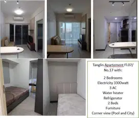 DISEWAKAN APARTEMEN TANGLIN PAKUWON MALL MURAH
