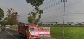 Tanah Area Industri LD 106 mtr, dekat Gerbang Tol CARUBAN, Strategiss