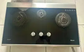 Kompor Tanam Rinai. 3 Tungku