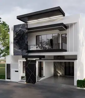 RUMAH MODERN KONTEMPORER SEMI FURNISHED DI DAERAH DAYU JAKAL KM 8