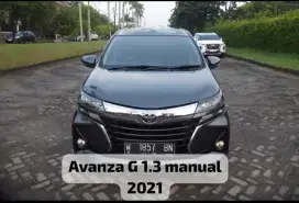 TOYOTA AVANZA G 1.3 MANUAL THN 2021#TANGAN PERTAMA KM 64 RIBU RECORD