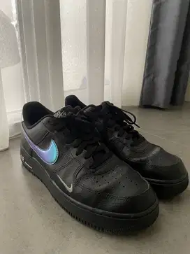 Nike Air Force 1 Low Dance Black-Blue Ukuran 42.5 (EUR)
