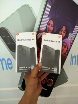 [ Respon Cepat WA ] Redmi Note 14 8/256 Garansi resmi 15bln