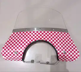 Flyscreen Windshield Cuppini Vespa PX/Sprint Bagol (Not Vbb/PS/Excel)