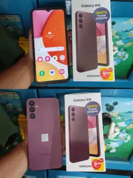 Samsung a14 ori ram 4+4/128 fullset nominus 
Jual 1,3
Lokasi depok