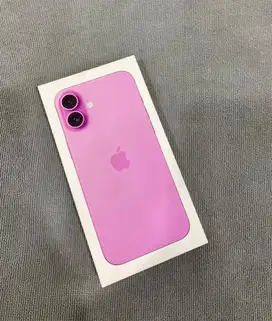 New iPhone 16 Plus 256GB Pink Resmi iBox