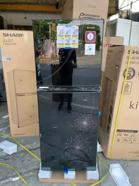 kulkas Sharp 2 pintu kondisi baru harga promo