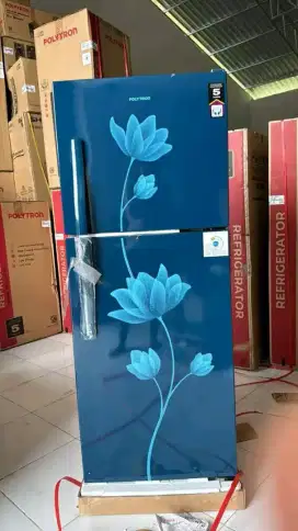 kulkas Polytron 2 pintu kondisi baru harga promo