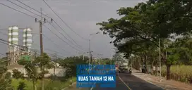 Tanah Zona Industri LD 145 mtr, dekat Gerbang TOL CARUBAN, Cantiq