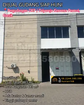 Gudang Pergudangan DKP Warehouse 2 Driyorejo Kencana Permai Gresik
