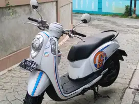 Honda Scoopy FI esp 2016 stater halus mulus orsinil terawat