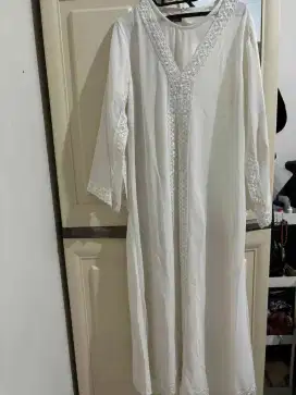 ABAYA PUTIH PREMIUM
