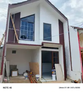 Rumah baru model scandinavian di kota Depok