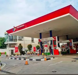 Jual Tanah Bonus SPBU Masih aktif di Lebak Bulus Jakarta Selatan