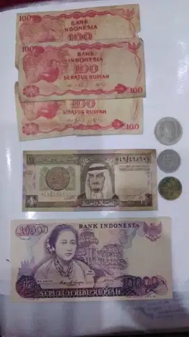 Jual uang arab kuno dan uang indonesia kuno