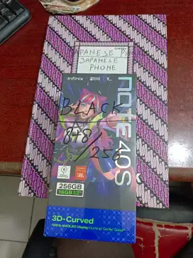 Infinix note 40s 8/256+maglev new di Japanese Phone