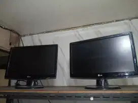 Dijual monitor kompueter merk lg 19 in ada dua unit
