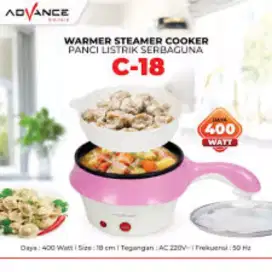 panci listrik advance c18 multi fungsi