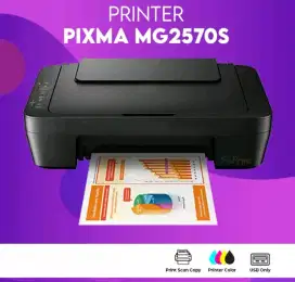 Printer MG2570S Print Scan Copy All-In-One
Multifungsi A4 bergaransi