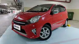 TDP 4,JT Toyota Agya 1.0 G Bensin-MT Merah 2017