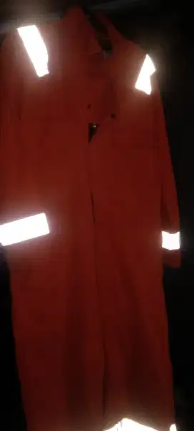 Wearpack orange masih bagus murah