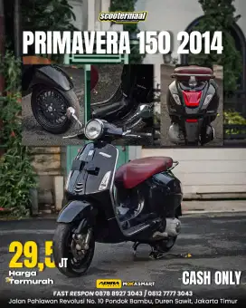 PIAGGIO VESPA PRIMAVERA 2014