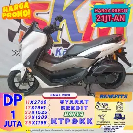 ( nmax tahun 2020 dp:1juta garansi mesin 6bulan cash credit)