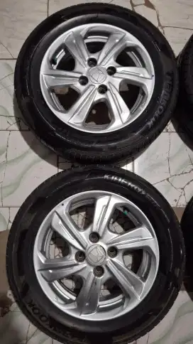 Velg dan ban brio ring 14