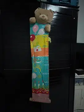 dekorasi pengukur tinggi badan