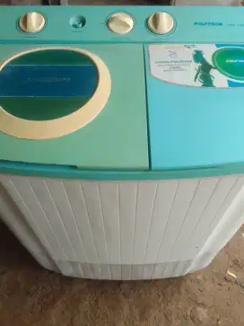 Jula mesin cuci merk polytron 7.5kg noken semua