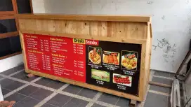 Jual meja jualan