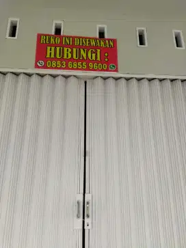 Disewakan ruko strategis di bagan pete