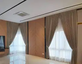 Tukang Tirai Gorden Jendela Gordyn Mewah Hordeng Model Terbaru Murah