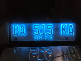 Plat akrilik lampu custom