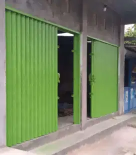Pintu lipat,poolding gate,harmonika.