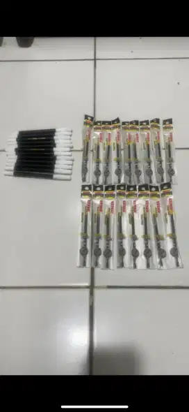 PAKET KOMBO] Pulpen Snowman + Isi Refill Original