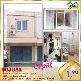 DIJUAL RUKO 2¼ Lantai di Taman Surya 5 Kalideres Jakarta Barat - FN&HL