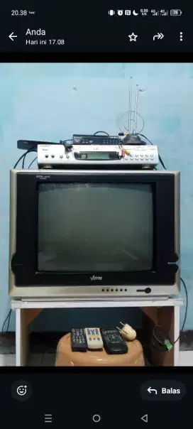 Jual tv, dvd, stb, antene