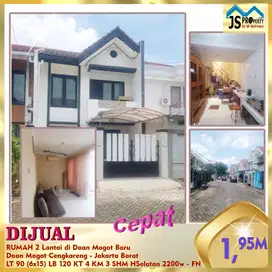 DIJUAL RUMAH 2 Lantai di Daan Mogot Baru Cengkareng Jakarta Barat - FN