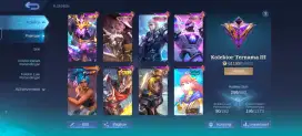 Akun mobile legend kolektor ternama III