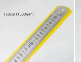 Penggaris besi 150 cm/1,5 mtr