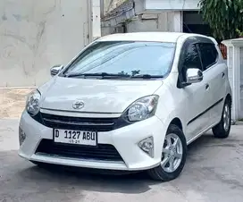 AGYA G 1.0 AT 2014 LowKM 35rban 1tangan RECORD TOYOTA BANDUNG