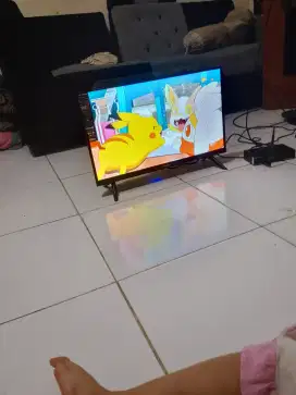 Jual tv advance digital pemakaian sebulan + STB + booster 24 inc