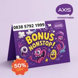 Nomor Cantik AXIS Super Triple TAHUN Kartu Perdana Nomor 0838