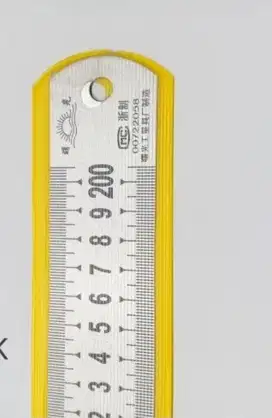 Penggaris besi 200 cm/2 meter