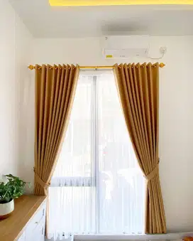 Menjual Gorden Free Survey Wallpaper Dinding Korden Gordeng  Horden