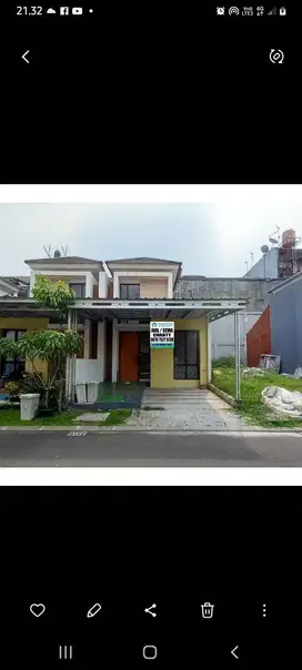 Rumah Cluster Disewakan Cikupa Tgr
